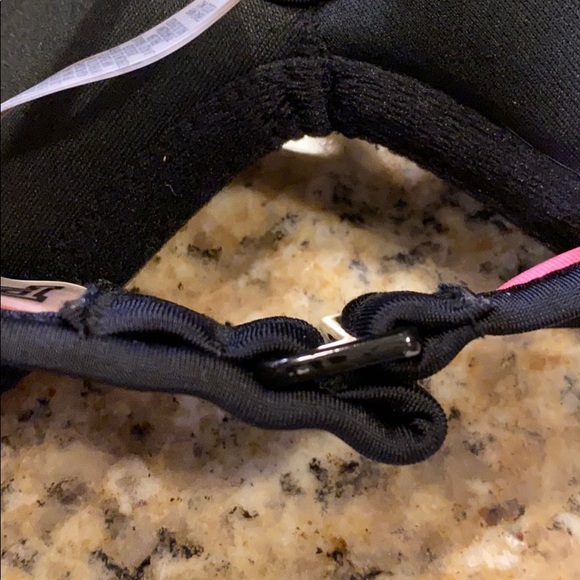 PINK Strappy Front T-Back Bikini Top - Picture 6 of 7